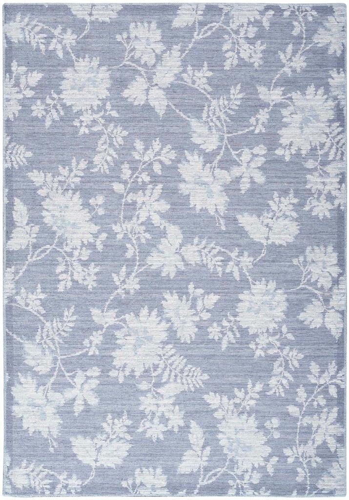 Nourison Waverly WAV30 Washables Collection WAW02 Grey Area Rug