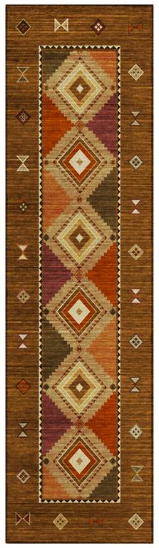 Dalyn Phoenix PH2 Walnut Runner Area Rug