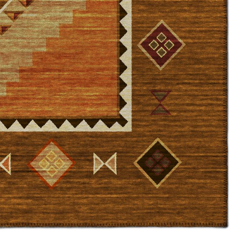 Dalyn Phoenix PH2 Walnut Area Rug Corner