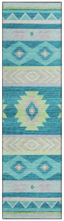 Dalyn Phoenix PH3 Teal Runner Area Rug