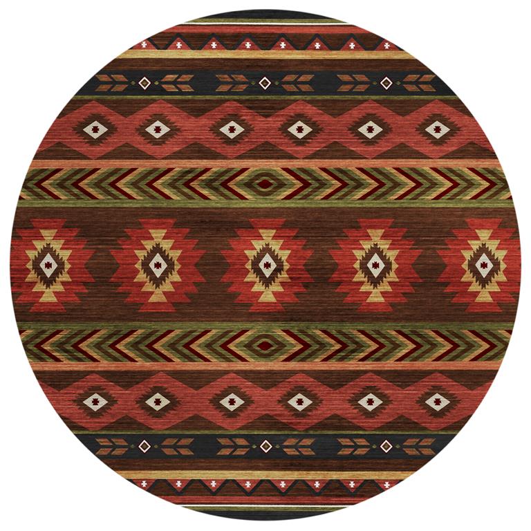 Dalyn Phoenix PH3 Chocolate Round Area Rug