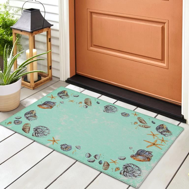 Dalyn Seabreeze SZ9 Lagoon Scatter Area Rug Room Scene