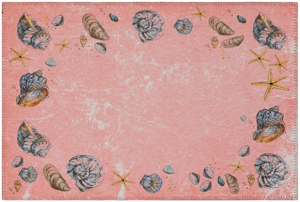 Dalyn Seabreeze SZ9 Salmon Scatter Area Rug