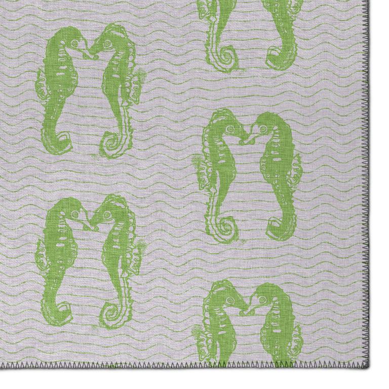 Dalyn Seabreeze SZ15 Lime-In Area Rug Corner