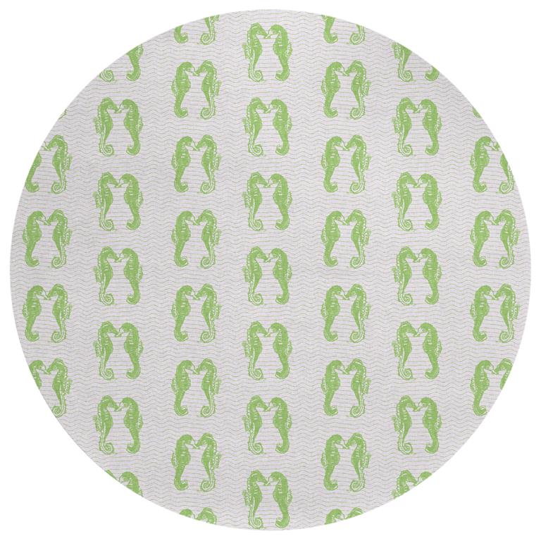 Dalyn Seabreeze SZ15 Lime-In Round Area Rug