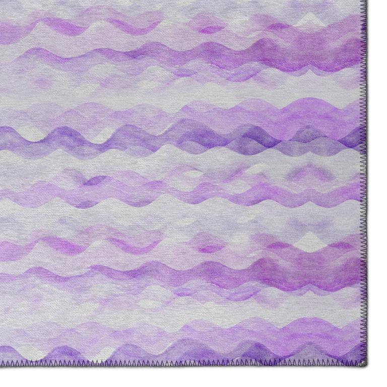 Dalyn Seabreeze SZ16 Violet Area Rug Corner