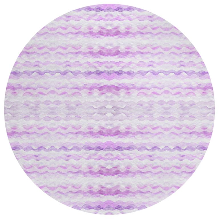 Dalyn Seabreeze SZ16 Violet Round Area Rug