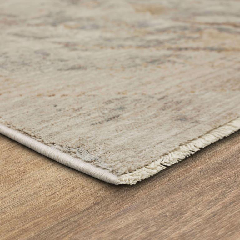 Karastan Echo R1063-238 Tesoro Cream Area Rug Corner Angle