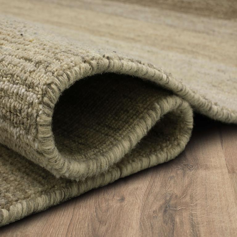 Karastan Wabi Sabi RG864-428 Tan Area Rug by Drew & Jonathan Home Roll Edge