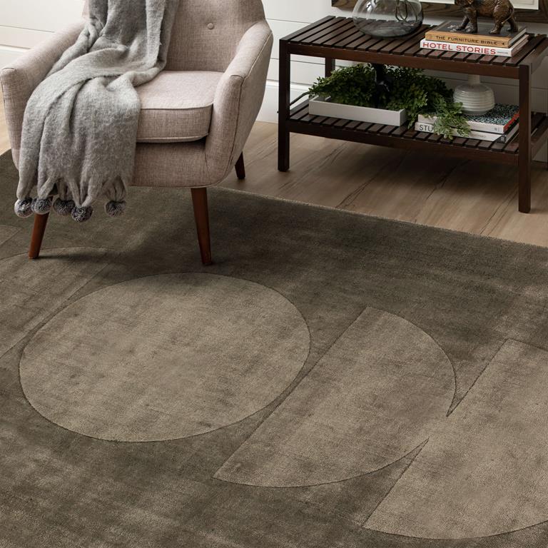 Karastan Luna RG862-9945 Flint Area Rug by Bobby Berk Room Scene 2