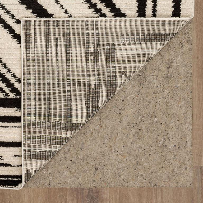 Karastan Traverse R1128-600 Four Corners Area Rug by Bobby Berk Backing