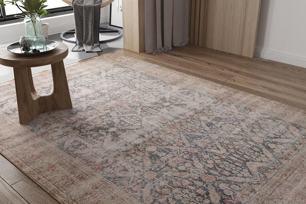 Kas London 4800 Blue Sophie Area Rug Room Scene