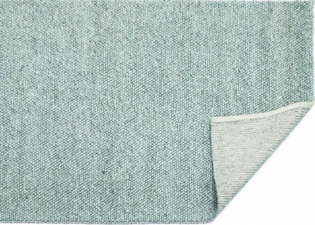 Kas Pave Ivory Blue Cornerstone Area Rug Back Image