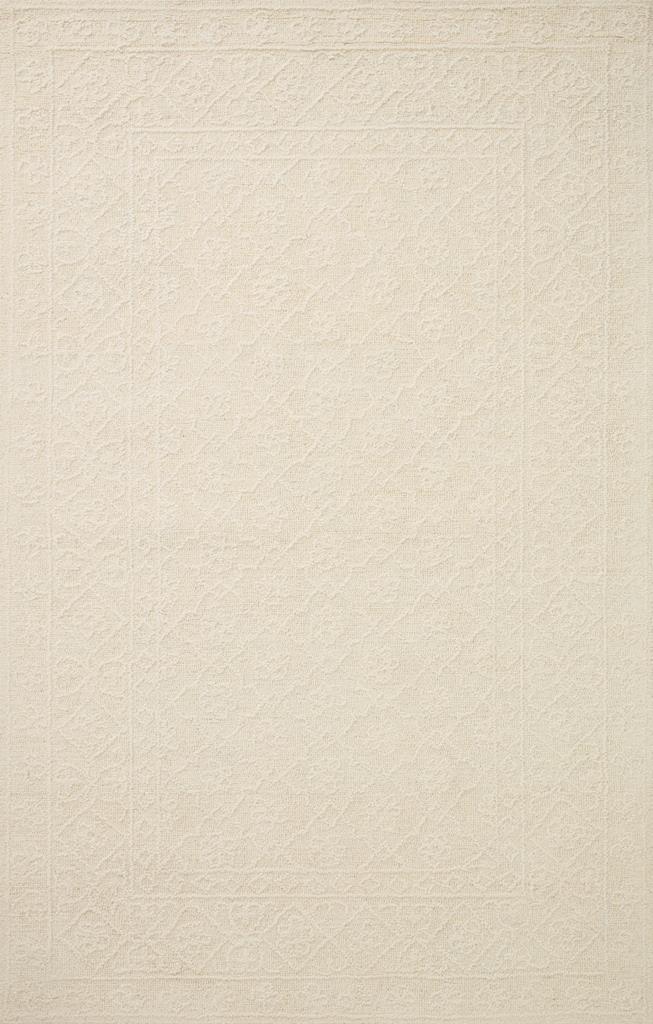 Loloi Cecelia CEC-01 Ivory Ivory Area Rug