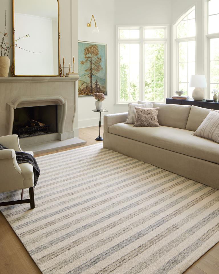 Chris CHR-05 Ivory Slate Area Rug - Chris Loves Julia x Loloi