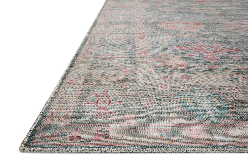 Loloi II Elysium ELY-02 Graphite Multi Area Rug Angle