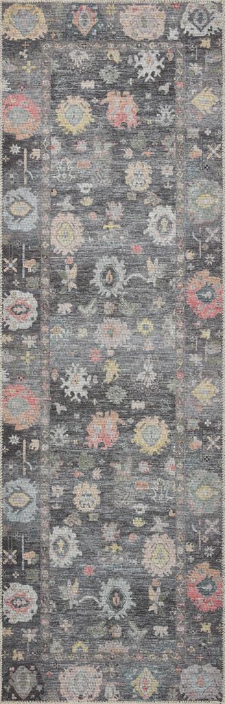 Loloi II Elysium ELY-03 Charcoal Multi Runner Area Rug