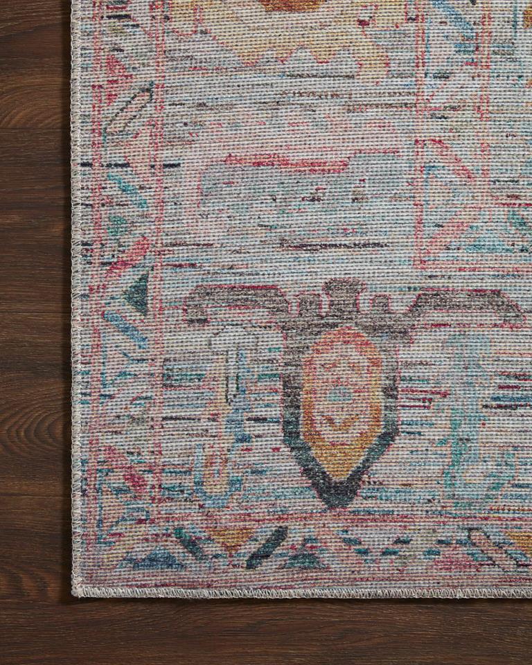 Loloi II Elysium ELY-05 Multi Fiesta Area Rug Corner