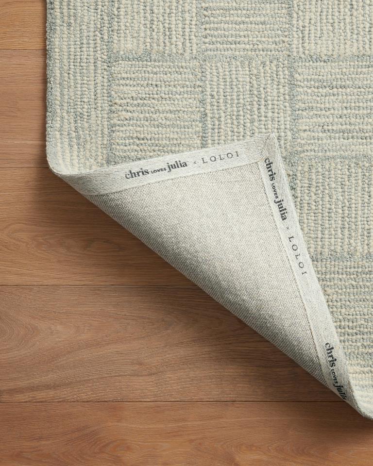 Francis FRA-03 Silver Sky Area Rug - Chris Loves Julia x Loloi