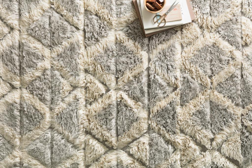 Loloi Hygge YG-02 Smoke Taupe Area Rug Lifestyle Scene