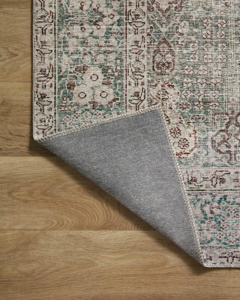 Jules JUL-08 Emerald Antique Ivory Area Rug - Chris Loves Julia x