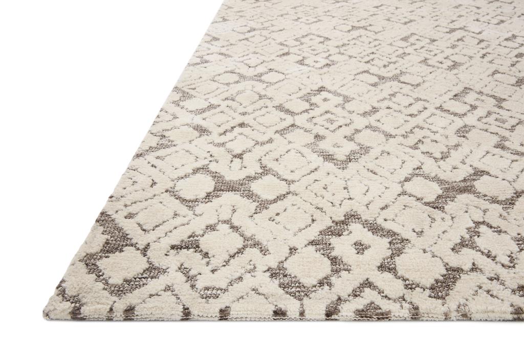 Loloi II Neda NED-05 Natural Ivory Area Rug Angle