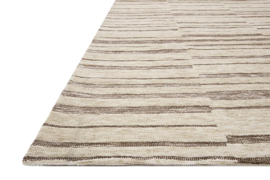 Loloi II Neda NED-06 Natural Taupe Area Rug Angle