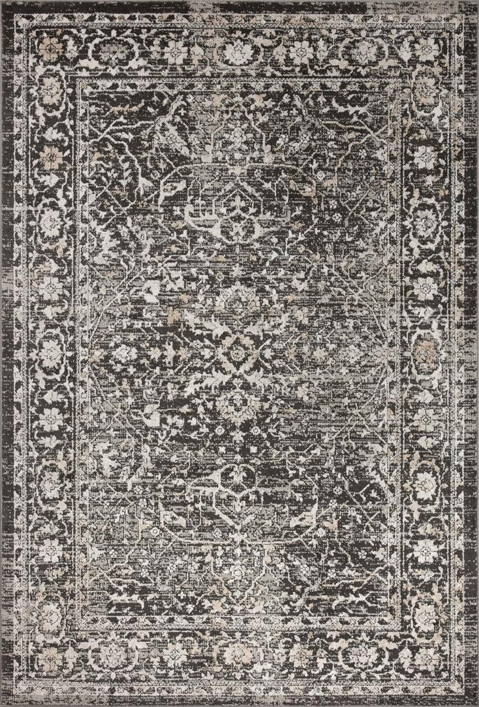 Loloi II Odette ODT-01 Charcoal Silver Area Rug