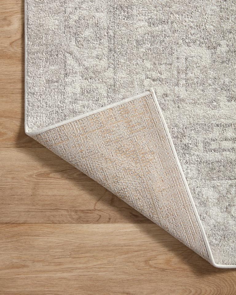 Loloi II Odette ODT-02 Silver Ivory Area Rug | Carpetmart.com