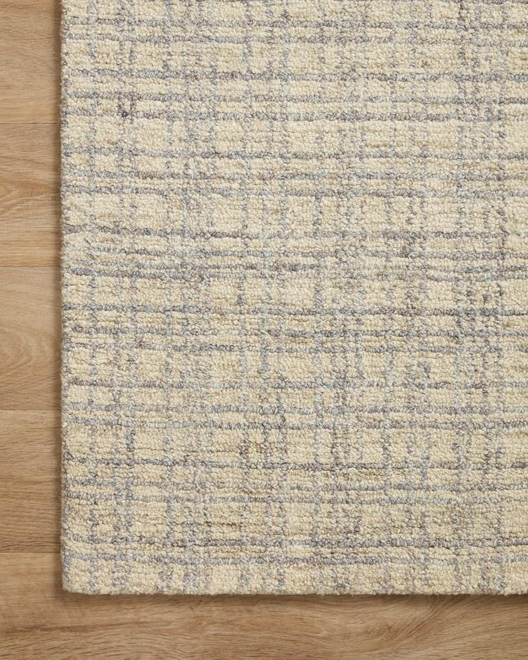 Polly POL-03 Antique Mist Area Rug Corner