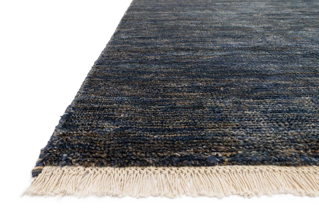 Loloi Quinn QN-01 Indigo Area Rug Angle