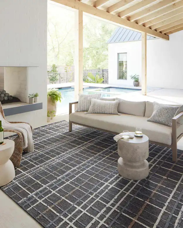 Loloi II Rainier RAI-11 Charcoal Multi Area Rug | Carpetmart.com
