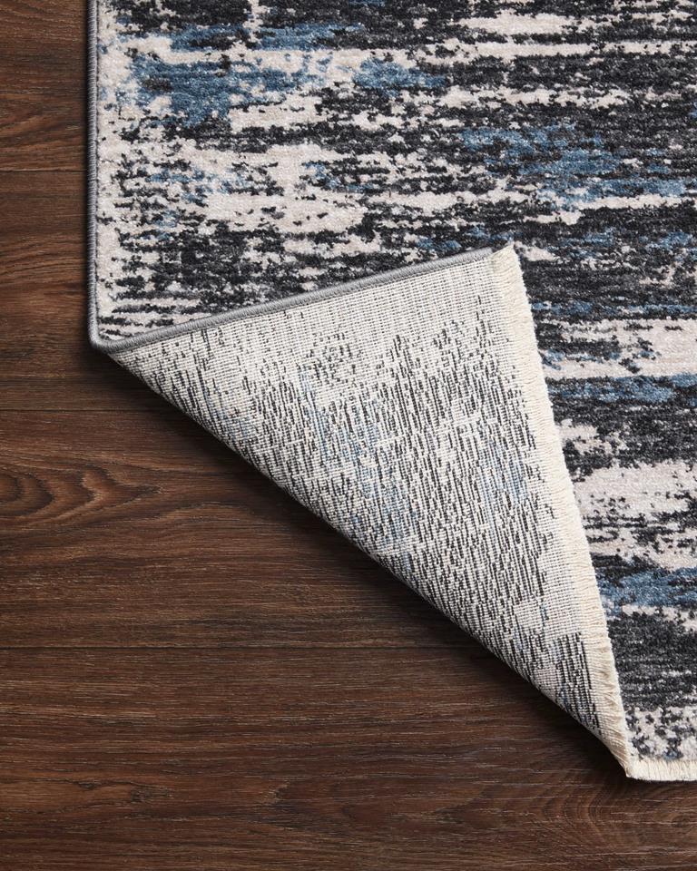 Loloi II Vance VAN-04 Charcoal Dove Area Rug Backing