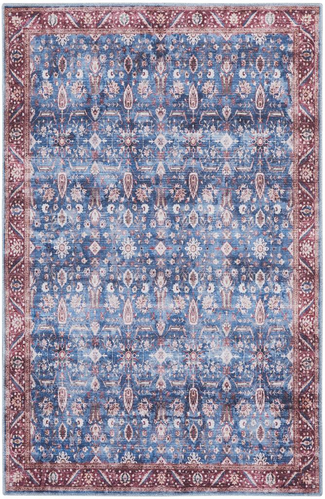 Nourison Grand Washables GRW06 Blue Brick Area Rug