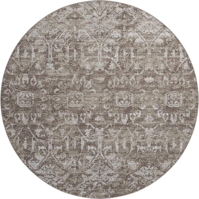 Dalyn Aberdeen AB1 Fudge Round Area Rug