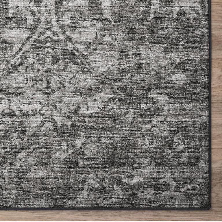 Dalyn Aberdeen AB1 Graphite Area Rug Corner