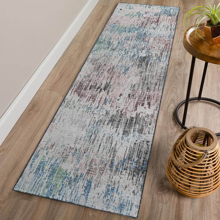 Dalyn Camberly CM1 Skydust Runner Area Rug Room Scene