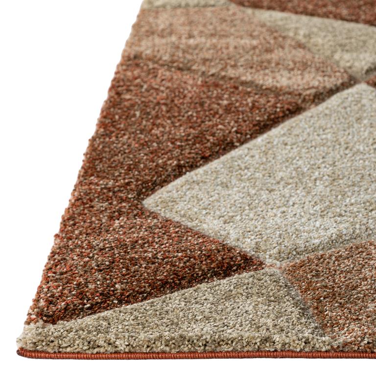 Dalyn Carmona CO1 Paprika Area Rug Corner 3