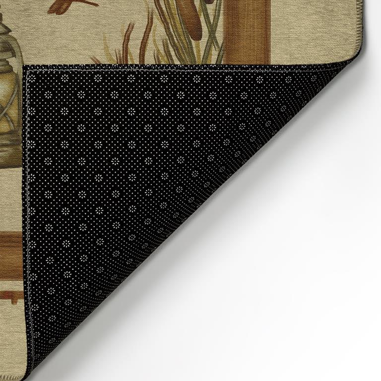 Dalyn Excursion EX5 Beige Area Rug Backing
