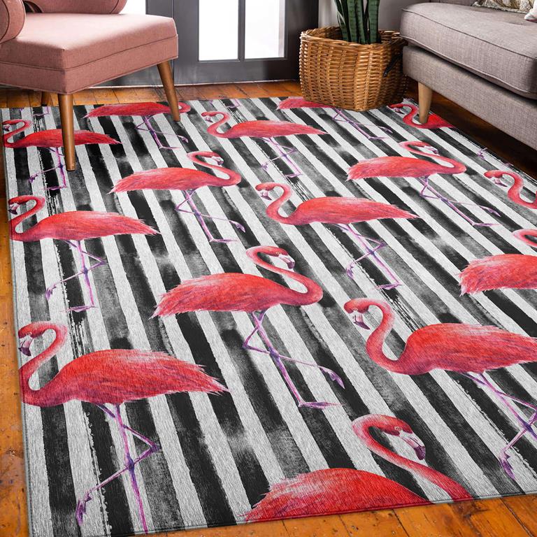 Dalyn Tropics TC9 Black Area Rug Room Scene