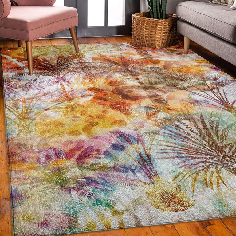 Dalyn Tropics TC15 Salmon Area Rug Room Scene