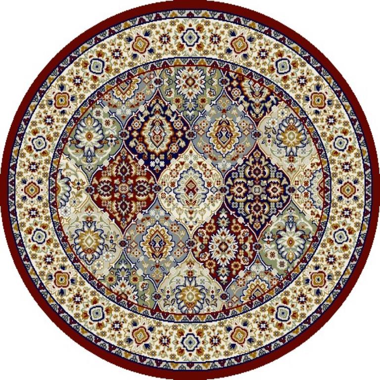 Nubrisa Amira 5011 Multi Round Area Rug