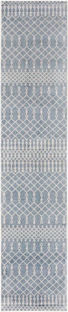 Nourison Astra Machine Washable ASW10 Blue 2x10 Runner