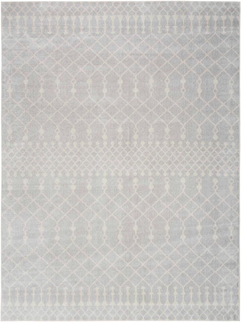 Nourison Astra Machine Washable ASW10 Grey Area Rug