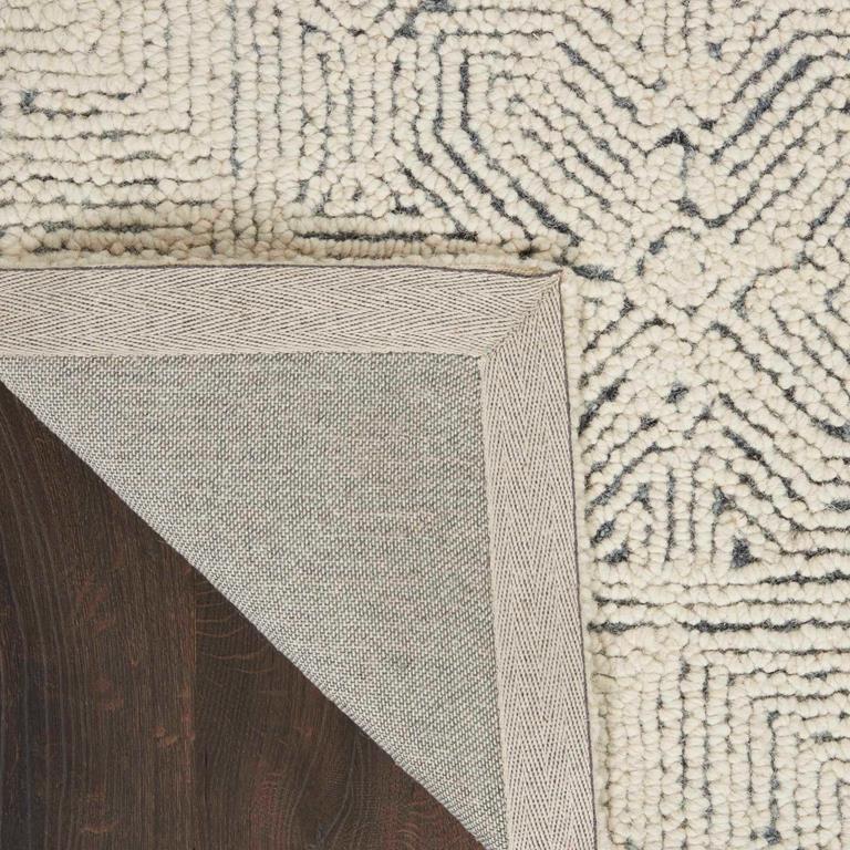 Nourison Colorado CLR05 Ivory Navy Area Rug Back