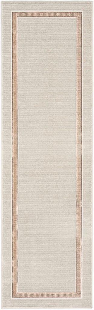 Nourison Glitz GLZ08 Ivory Cream 2x8 Runner