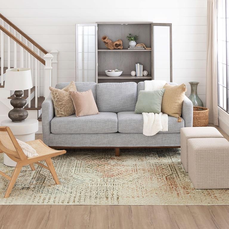 Karastan Memento R1182-105 Pathways Ivory Area Rug | Carpetmart