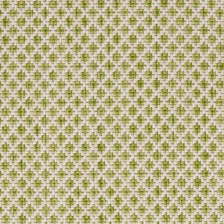 Nourison Courtyard COU01 Ivory Green Area Rug Swatch