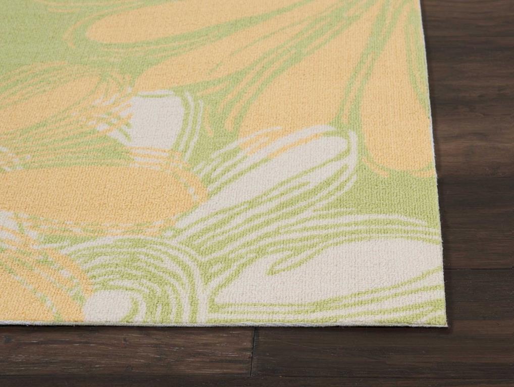 Nourison Home & Garden RS022 Green Area Rug Detail