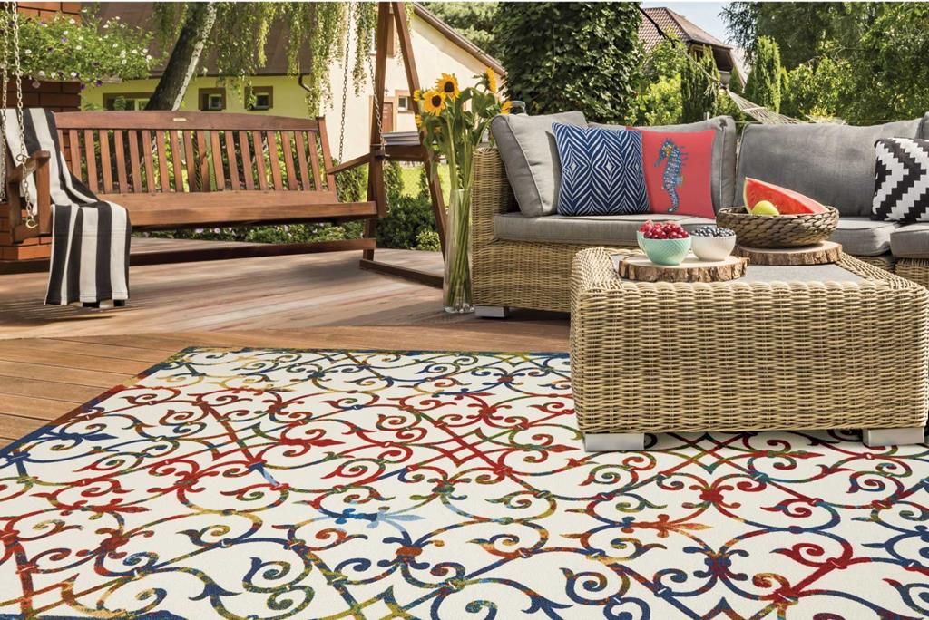 Nourison Home & Garden RS093 Multi Area Rug Outdoors